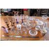 Image 1 : Clear Glass and Misc Glassware Lot