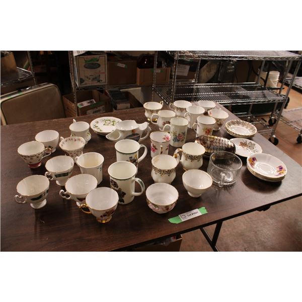 (2X THE MONEY) Tea Cups Saucers Coffee Mugs Misc