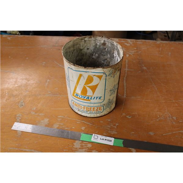 Royalite Antifreeze Tin