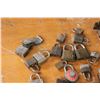Image 3 : (2X THE MONEY) Vintage Locks Some Have Keys (30+ Locks)