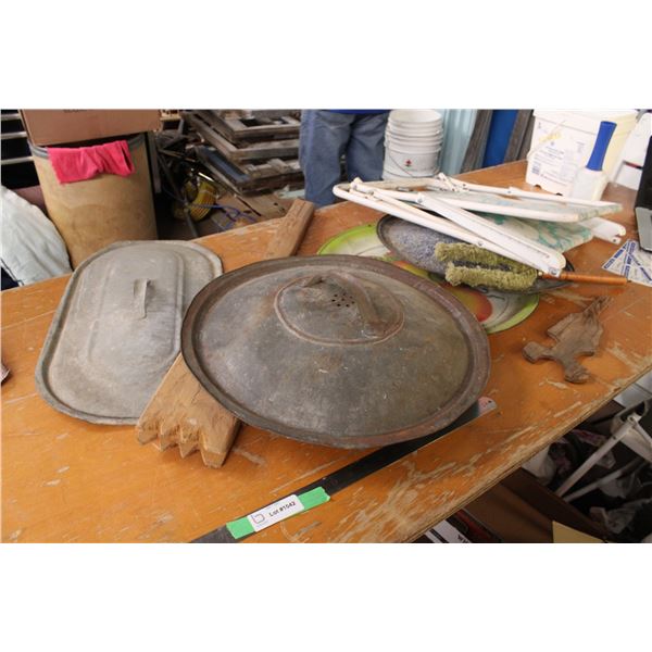 Lawn Chair Lids Enamel Lids Misc Items
