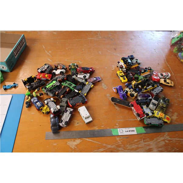 (2X THE MONEY) 60+ Toy Cars Hot Wheels