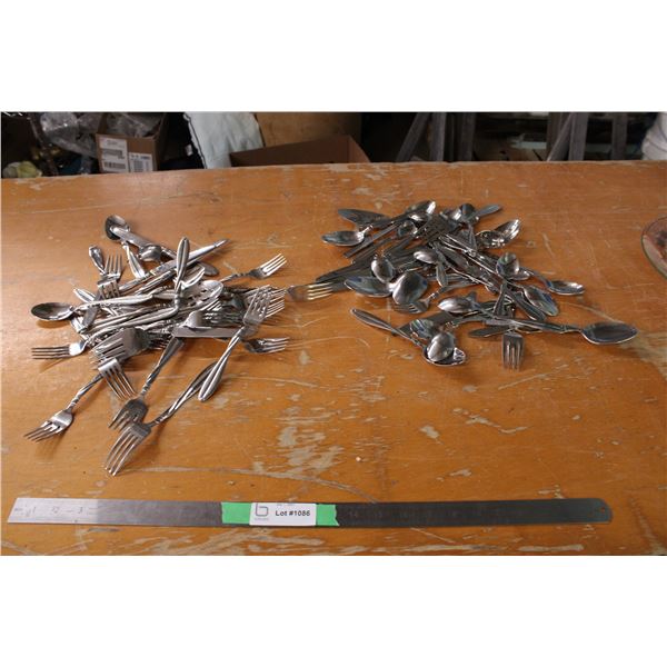 (2X THE MONEY) Cutlery Spoons Forks Knives