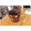 Image 3 : (2X THE MONEY) Wooden Water Buckets 12" Diameter