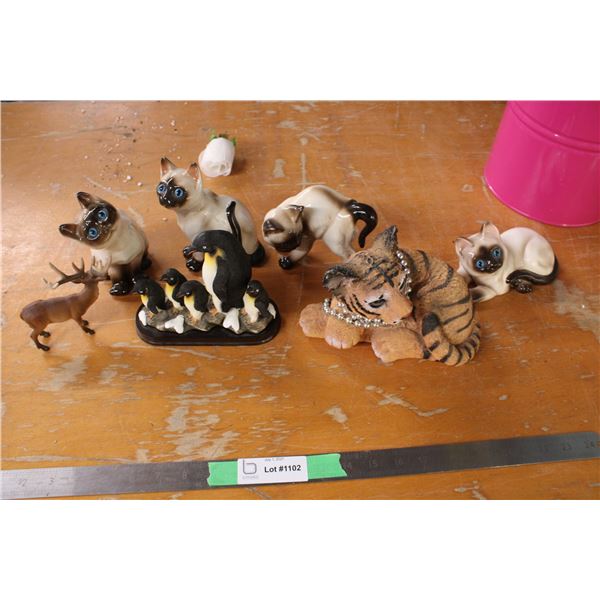 Glass And Other Figurines