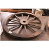 Image 3 : (2X THE MONEY) Wooden Miniature Wagon Wheels