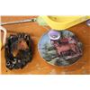 Image 4 : Miniature Wagon Horse Plate Mirror and Misc
