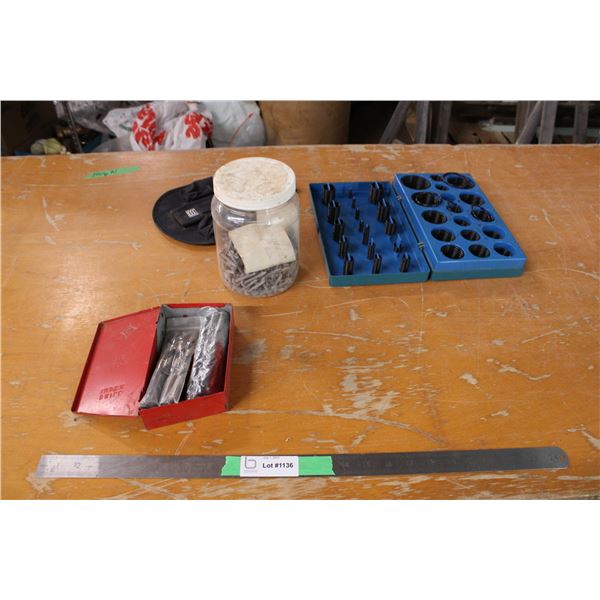 O Ring Set Drill Bits Nails and Misc