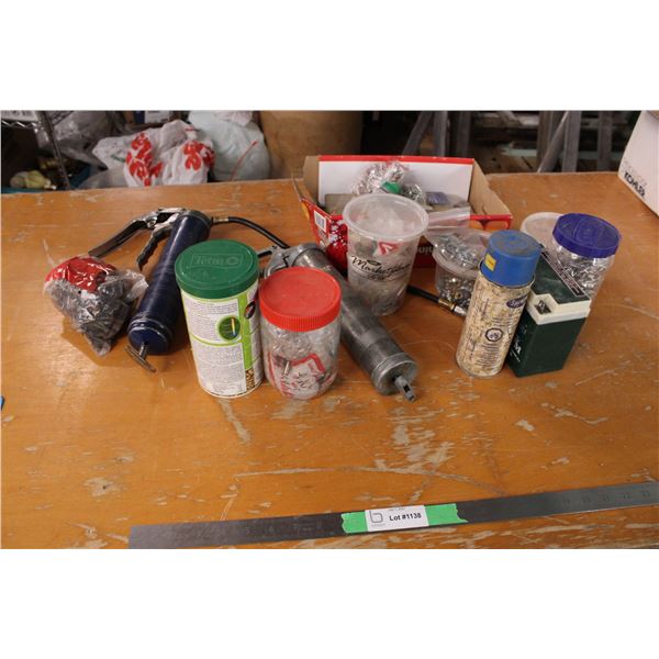 Grease Guns Hardware Items and Misc Items