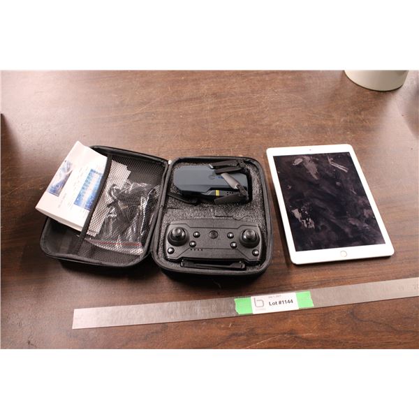Small Drone in Case and Ipad