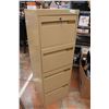 Image 1 : 4 Door/Drawer Filing Cabinet (With Keys)