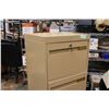 Image 2 : 4 Door/Drawer Filing Cabinet (With Keys)