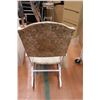Image 5 : White Wooden Rocking Chair (Needs a Little Repair)