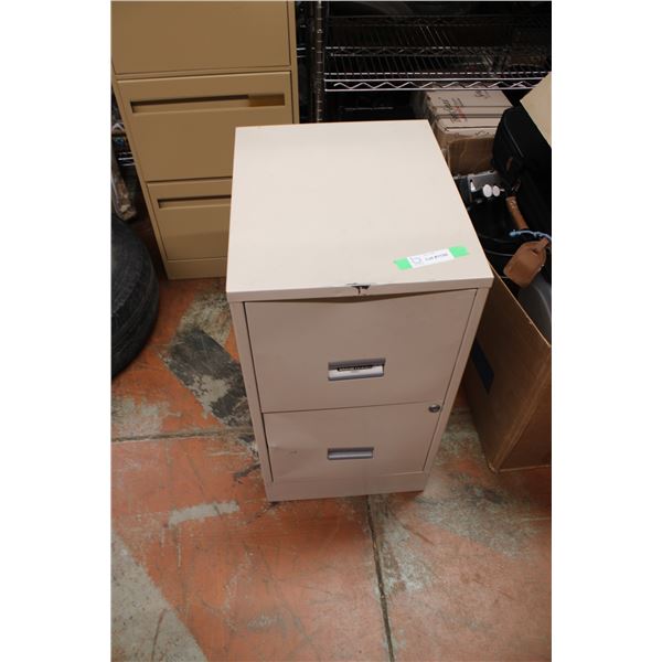 2 Drawer Metal Filing Cabinet