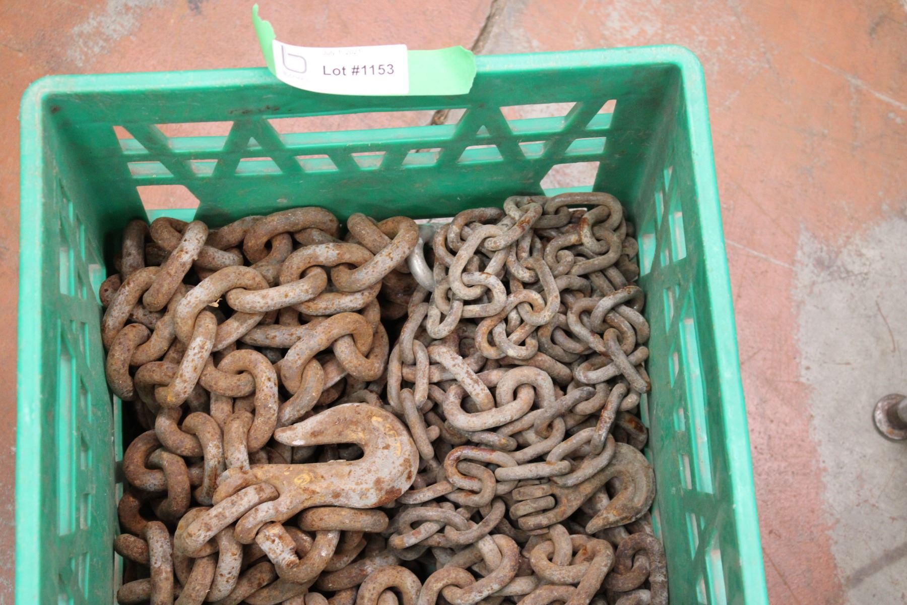 Container Full of Chains
