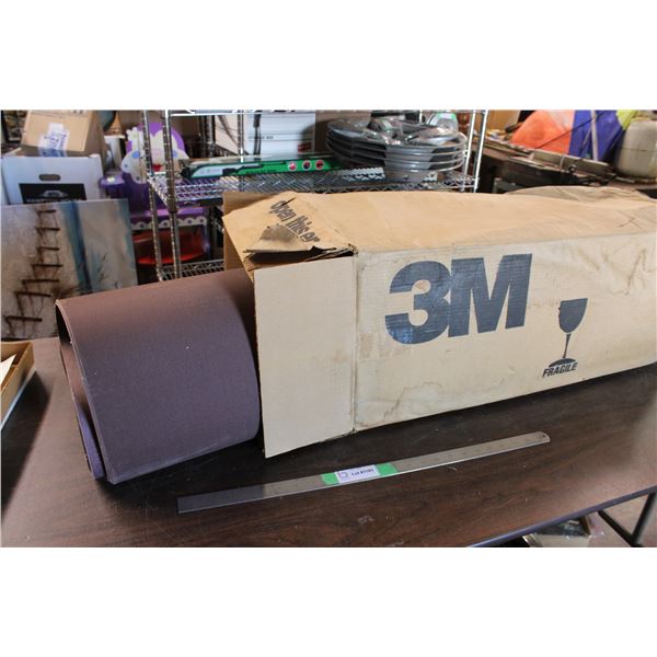 Large Sand Paper Roll and Other Sandpaper