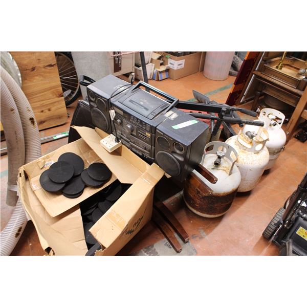 Huge Lot of Misc Filter Propane Tanks