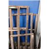 Image 4 : (2X THE MONEY) 6 Vintage Window Frames Wooden