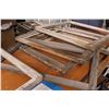 Image 3 : (2X THE MONEY) 6 Vintage Window Frames Wooden