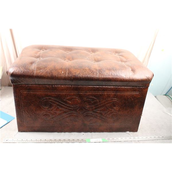 Stool Footstool Also for Storage (16x28)