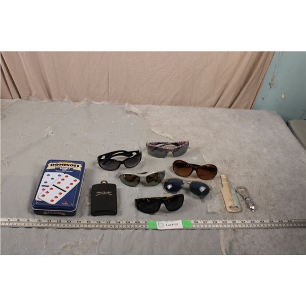 Domino Game, Sunglasses, Plus Misc