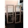 Image 1 : Windows in Wooden Frames (2) 16 3/4" x 45" Long (securtek)