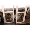 Image 3 : Windows in Wooden Frames (2) 16 3/4" x 45" Long (securtek)