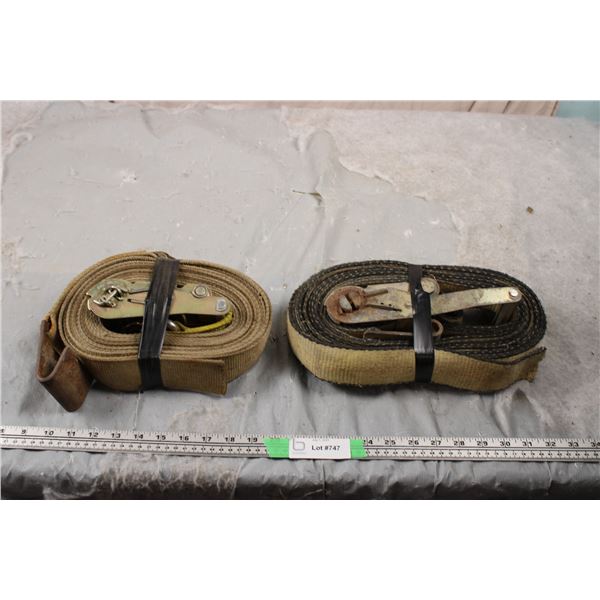 (2) Ratchet Straps
