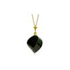 Image 1 : Genuine 15.5 ctw Black Spinel Necklace 14KT Yellow Gold - REF-21Y9F