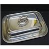 Image 1 : COVERED ENTREE SILVER SERVING DISH #1848576
