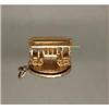 14K Movable Vintage Trolley Car Charm #1848670
