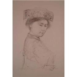 Yasmin  lithograph by Edna HIbel #1848787