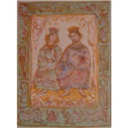 Dialog of David and Bathsheba  litho by  Edna #1848806