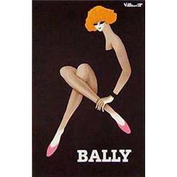 Original Bally Pink Shoes poster, 1982 #1849324