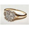 Image 1 : Diamonds 0.35 carats DIAMOND RING HEART STYLE #1849331