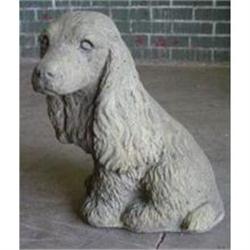 ARCHITECTURAL COCKER SPANIEL GARDEN STATUE #1849336