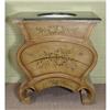 Image 1 : LOVELY TOLE ANTIQUE SINGLE VANITY SINK W MARBLE#1849340
