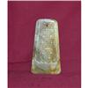 Image 1 : Vintage "A" Shape Jade Stone Ornament with #1849360