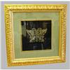 Image 1 : Japanese Bronze Butterfly Gate Shadow Box  #1849416