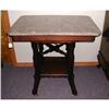 Image 1 : 1880's Victorian Marble Top Parlor Table #1860496