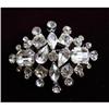LOVELY RHINESTONE CORO BROOCH #1860530