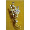 Image 1 : DAINTY VINTAGE RHINESTONE BROOCH #1860539