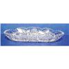 Cut Glass Celery  Oval Dish #1860564