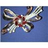 Image 1 : Coro Craft sterling/rose gold brooch #1860850