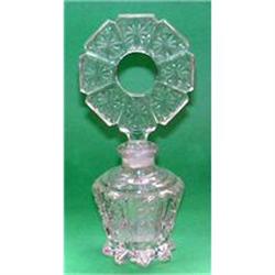 Pressed Glass Perfume Bottle Wheel Stopper #1860941