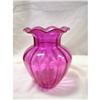Fenton Cranberry 10 Glass Vase #1861675