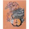 Image 1 : Contemporary Art  Orig Drawing Eva's Apple #1876450