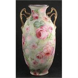 Royal Bayreuth Tapestry ROSES 9 1/2in Vase #1876712