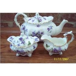 Hammersley Victorian Violets Tea Set - Rare! #1876871