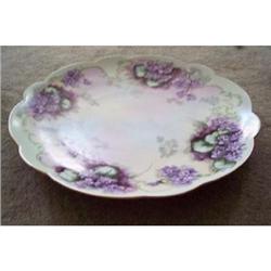 Very Large Limoges Charger - Handpainted #1876882